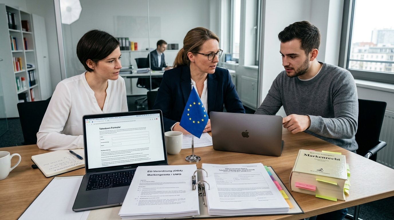 DMCA, Digital Services Act, Markengesetz, UWG: Welcher Weg greift, entscheidet der Sitz von Hoster und Plattform.